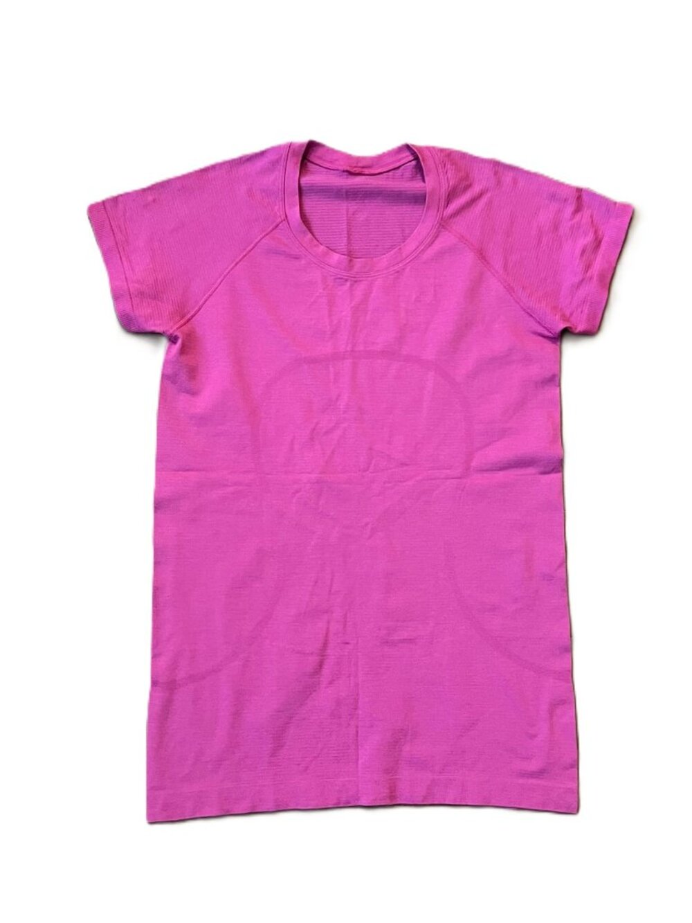 Lululemon Swiftly Short Sleeve Crew Neck Tee Hot Pink Size 8 Medium